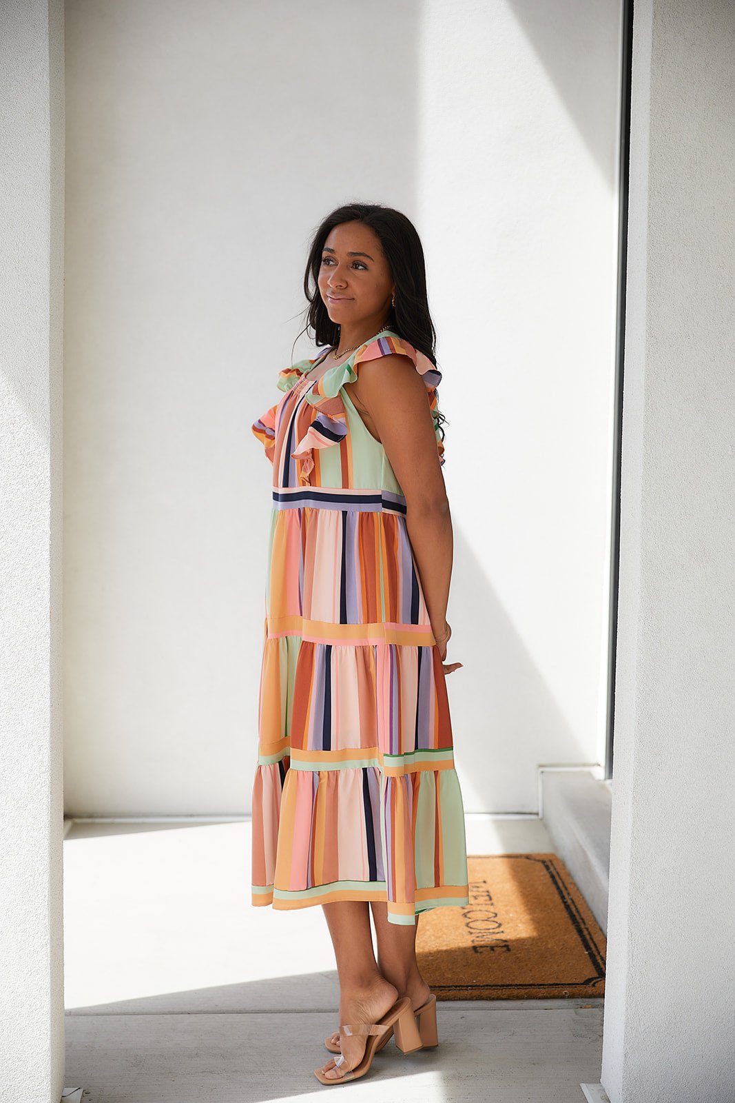 Painted Palette Midi Dress - Happily Ever Atchison Shop Co.