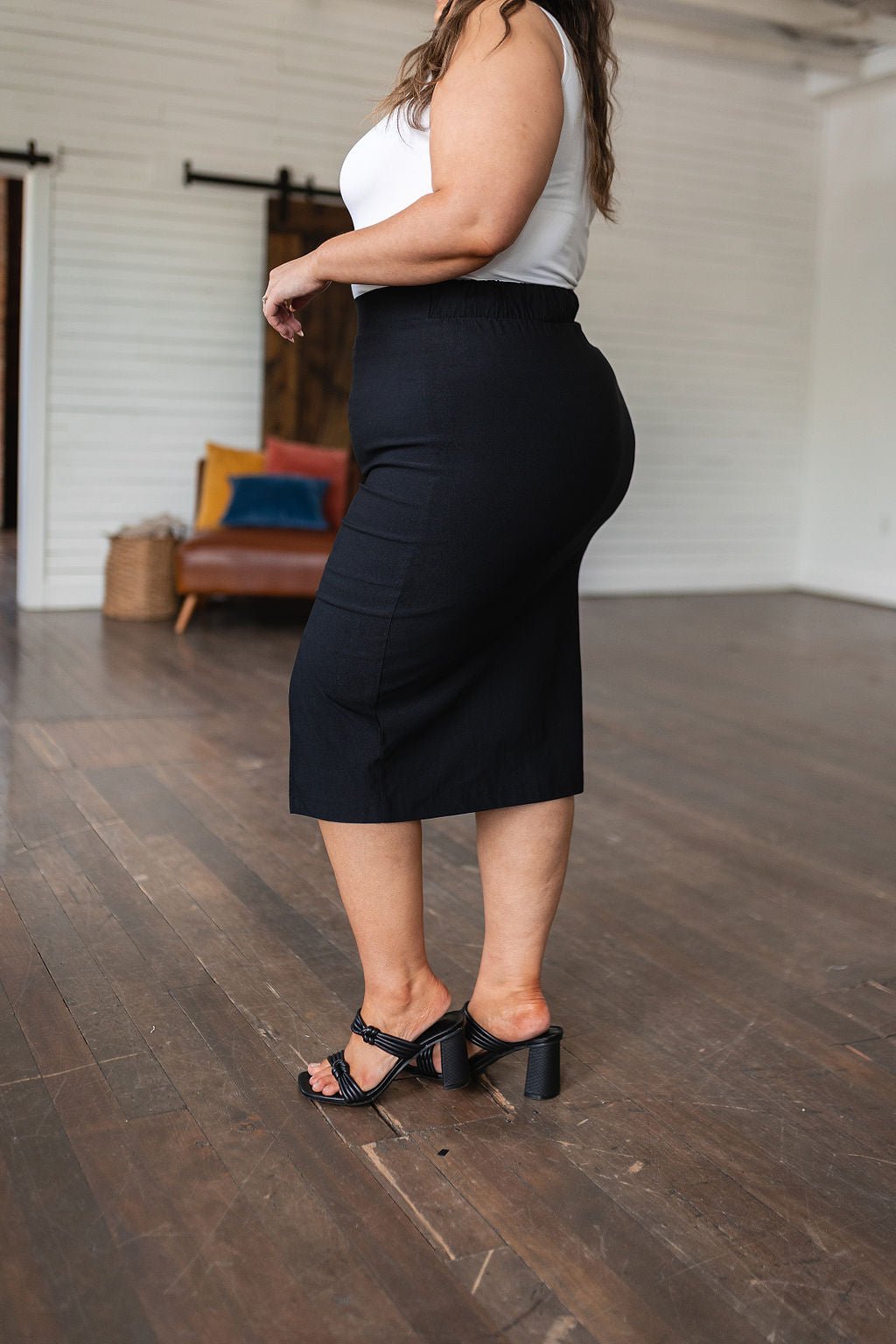 Pencil Me In Pencil Skirt in Black - Happily Ever Atchison Shop Co.