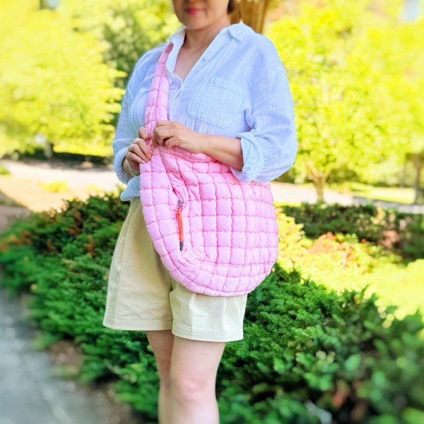 Perfect Puffy Large Quilted Bag - Happily Ever Atchison Shop Co.