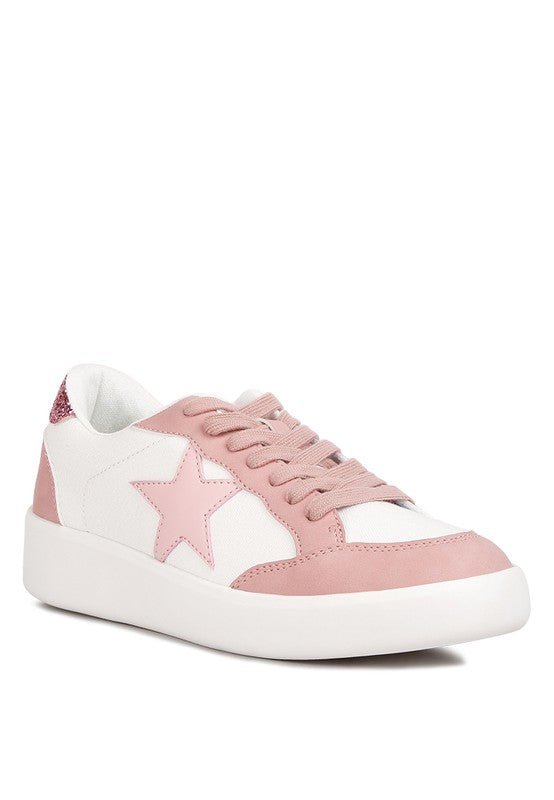 Perry Glitter Detail Star Sneakers - Happily Ever Atchison Shop Co.