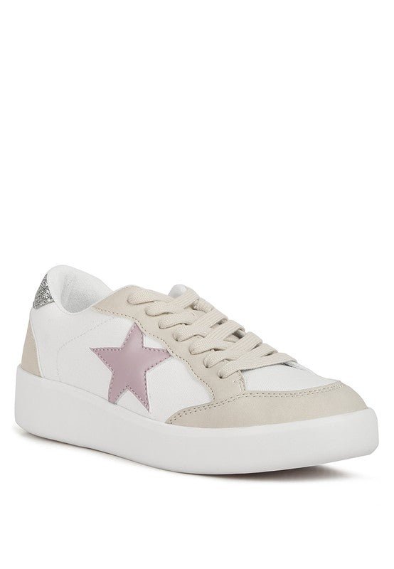 Perry Glitter Detail Star Sneakers - Happily Ever Atchison Shop Co.