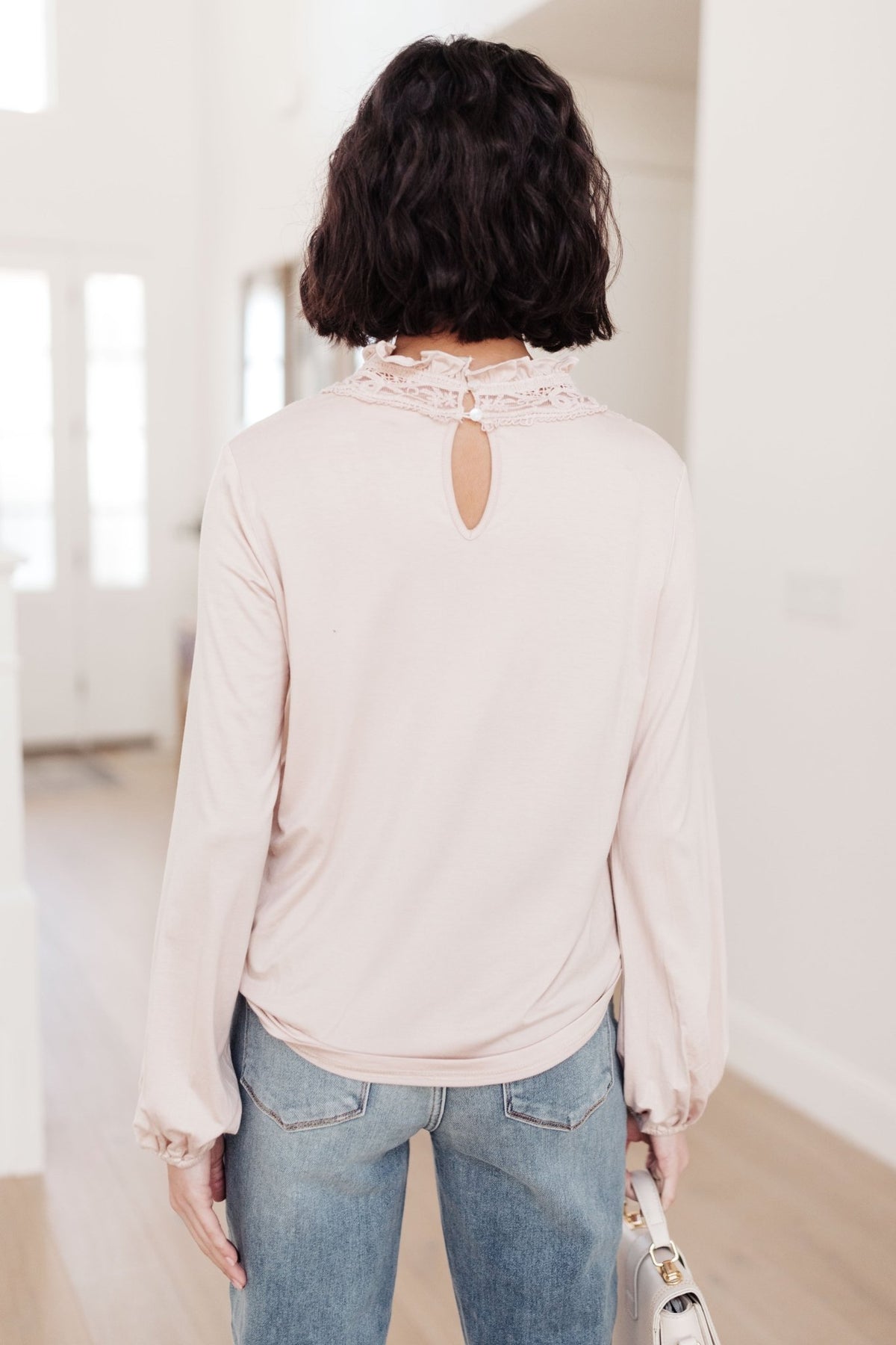 Picture This Top In Blush - Happily Ever Atchison Shop Co.