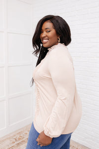 Picture This Top In Blush - Happily Ever Atchison Shop Co.