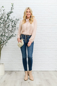 Picture This Top In Blush - Happily Ever Atchison Shop Co.