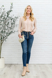 Picture This Top In Blush - Happily Ever Atchison Shop Co.