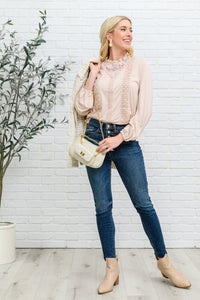 Picture This Top In Blush - Happily Ever Atchison Shop Co.