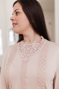 Picture This Top In Blush - Happily Ever Atchison Shop Co.