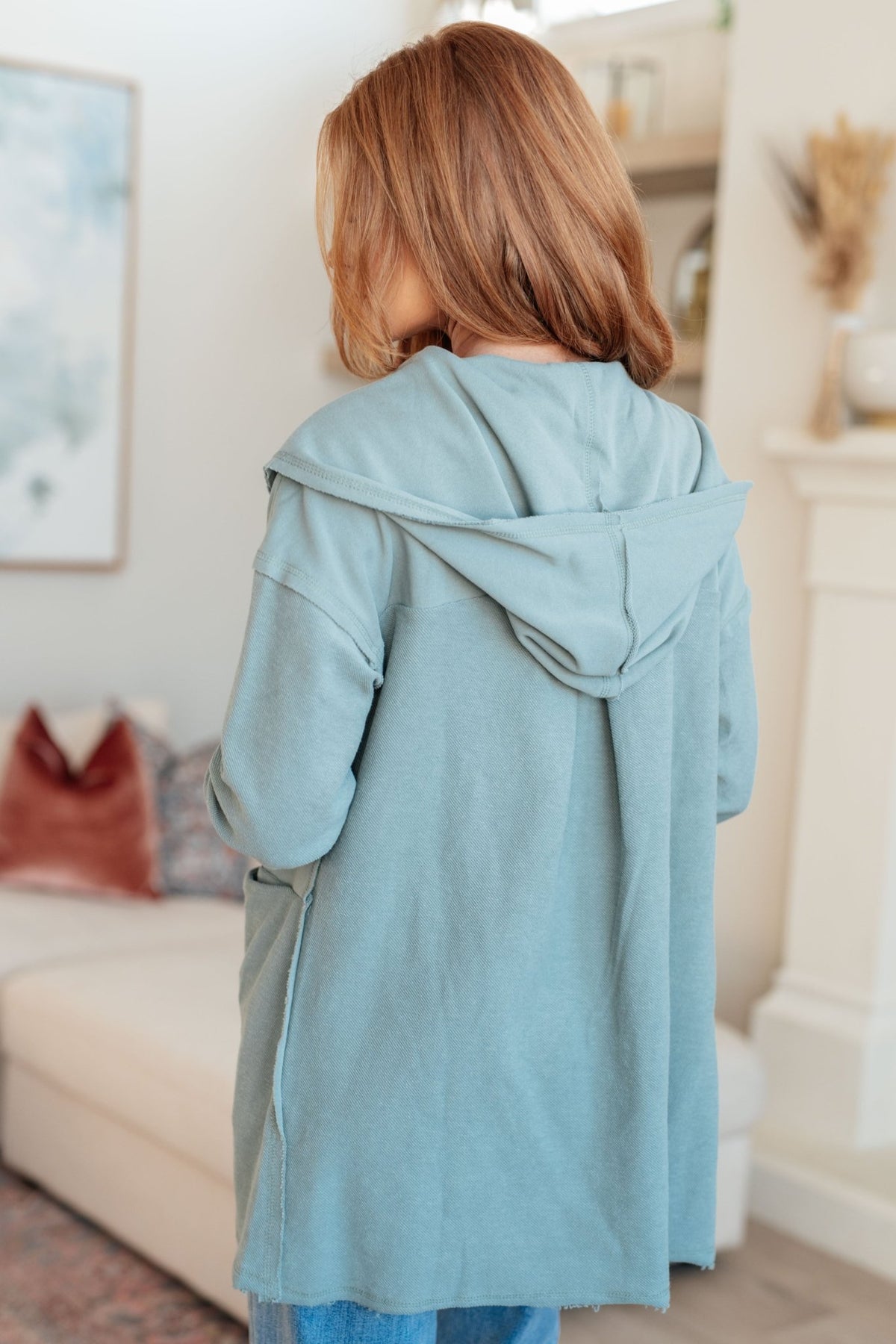 Please Proceed Hooded Cardigan - Happily Ever Atchison Shop Co.