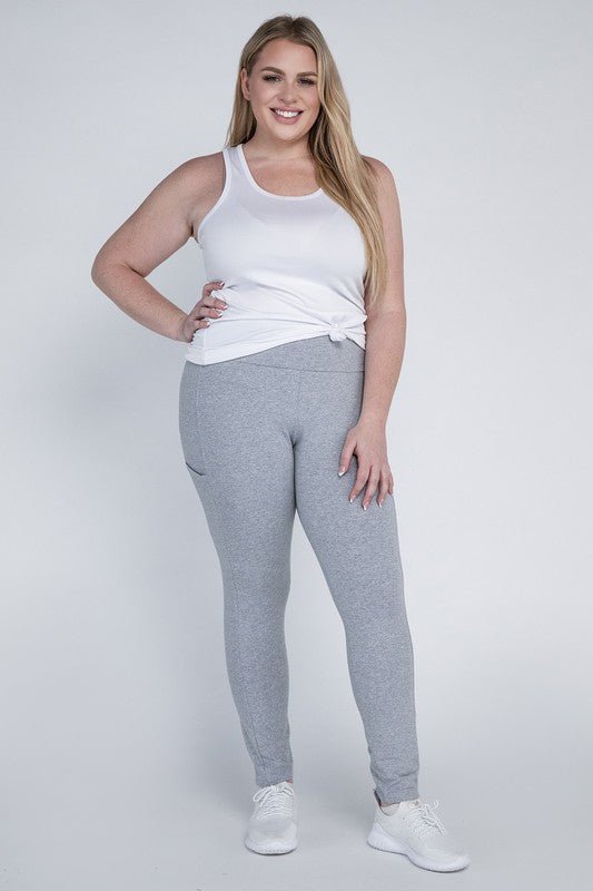 Plus Everyday Leggings with Pockets - Happily Ever Atchison Shop Co.