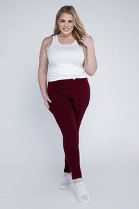 Plus Everyday Leggings with Pockets - Happily Ever Atchison Shop Co.