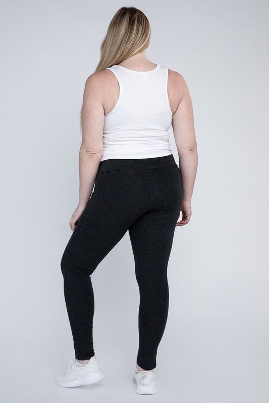 Plus Everyday Leggings with Pockets - Happily Ever Atchison Shop Co.