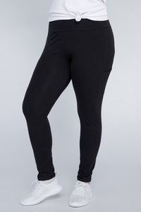 Plus Everyday Leggings with Pockets - Happily Ever Atchison Shop Co.