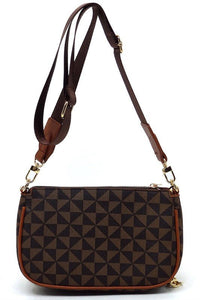 PM Monogram 2 - in - 1 Crossbody Bag - Happily Ever Atchison Shop Co.