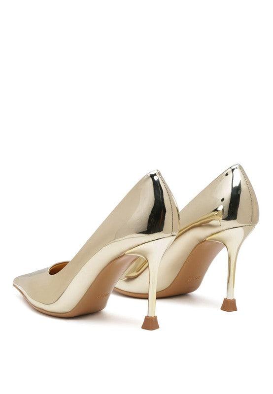 POUDRE METALLIC POINTED STILETTOS - Happily Ever Atchison Shop Co.