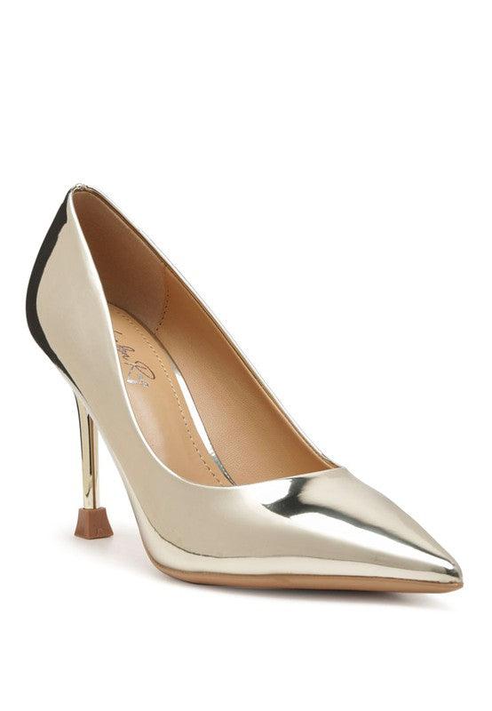 POUDRE METALLIC POINTED STILETTOS - Happily Ever Atchison Shop Co.