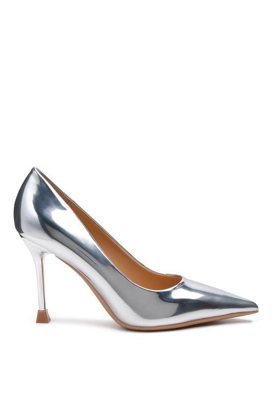 POUDRE METALLIC POINTED STILETTOS - Happily Ever Atchison Shop Co.