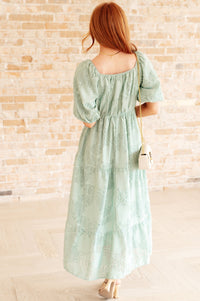 Power of the Babe Tiered Balloon Sleeve Dress - Happily Ever Atchison Shop Co.