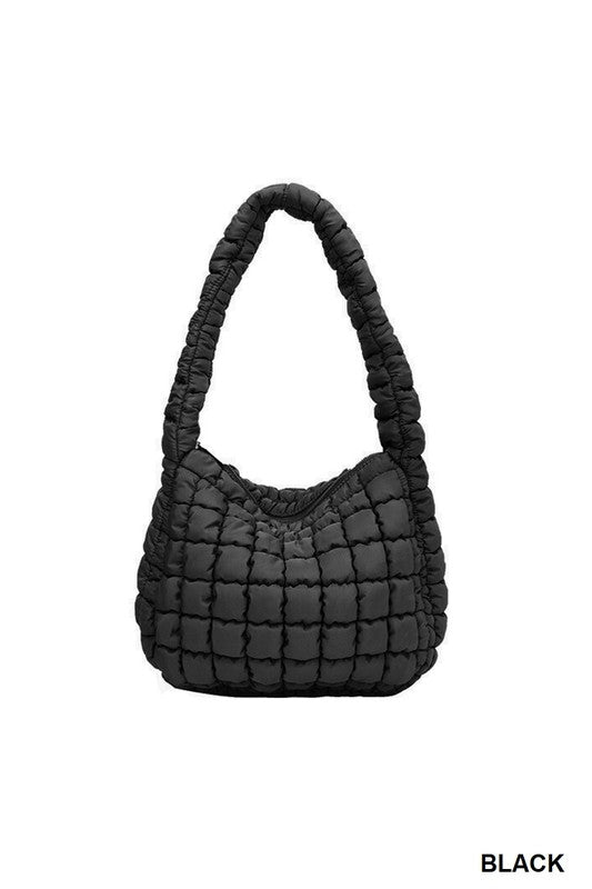 Puff Quilted Crossbody Shoulder Bag - Happily Ever Atchison Shop Co.