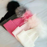 Pure Angora Genuine Fur Luxe Beanie - Happily Ever Atchison Shop Co.