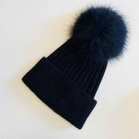 Pure Angora Genuine Fur Luxe Beanie - Happily Ever Atchison Shop Co.