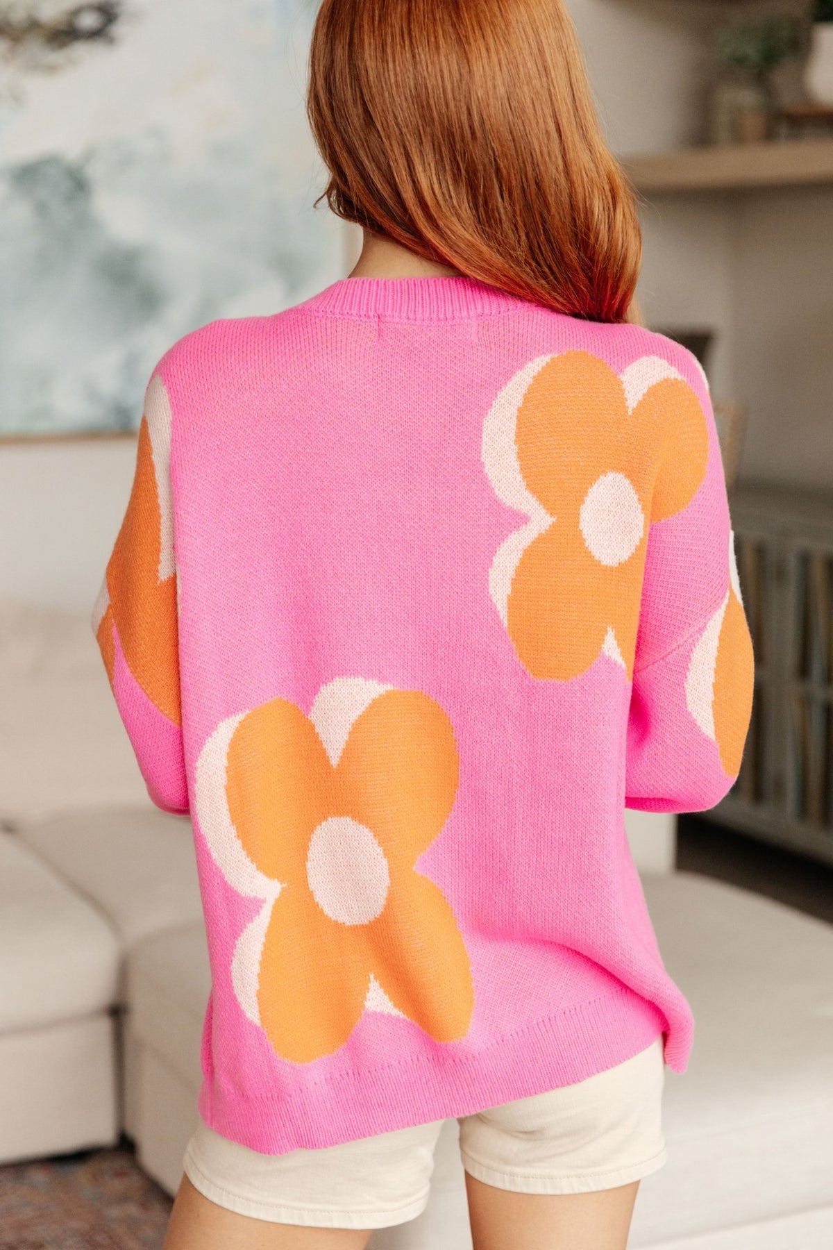 Quietly Bold Mod Floral Sweater - Happily Ever Atchison Shop Co.