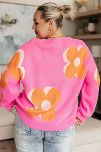 Quietly Bold Mod Floral Sweater - Happily Ever Atchison Shop Co.