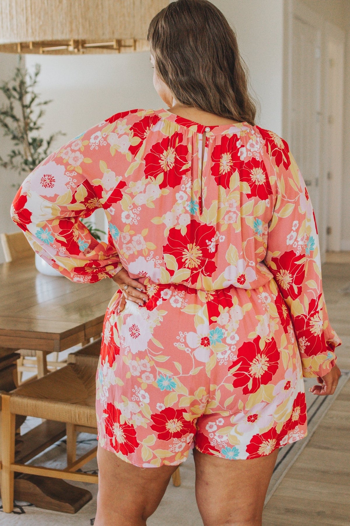 Rare Beauty Floral Romper - Happily Ever Atchison Shop Co.