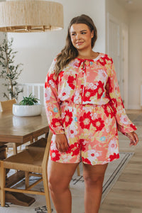 Rare Beauty Floral Romper - Happily Ever Atchison Shop Co.