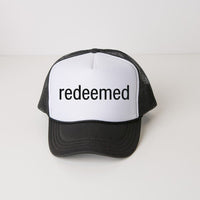 Redeemed Embroidered Hat - Happily Ever Atchison Shop Co.