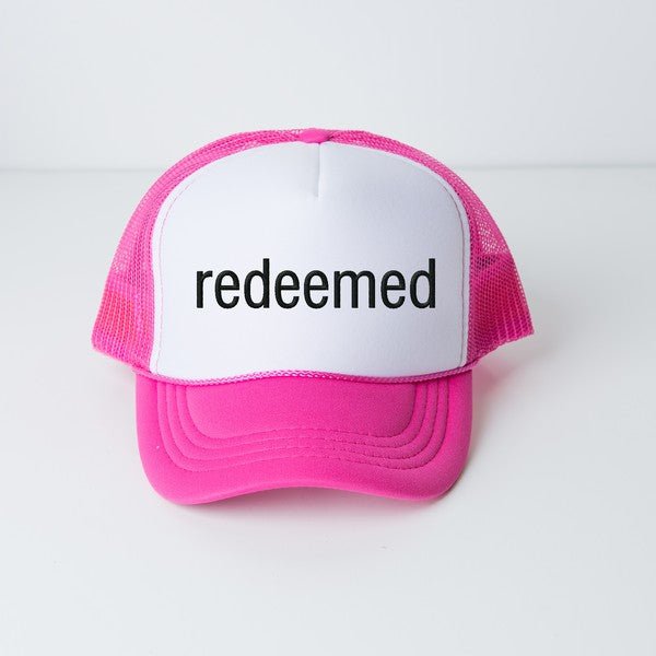 Redeemed Embroidered Hat - Happily Ever Atchison Shop Co.