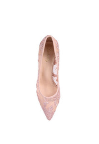 REUNION LACE STILETTO PARTY PUMPS - Happily Ever Atchison Shop Co.