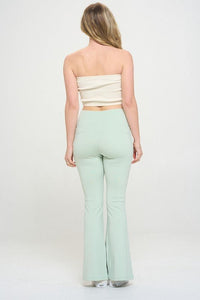 Ribbed Knit Bandeau Tube Top Strapless - Happily Ever Atchison Shop Co.