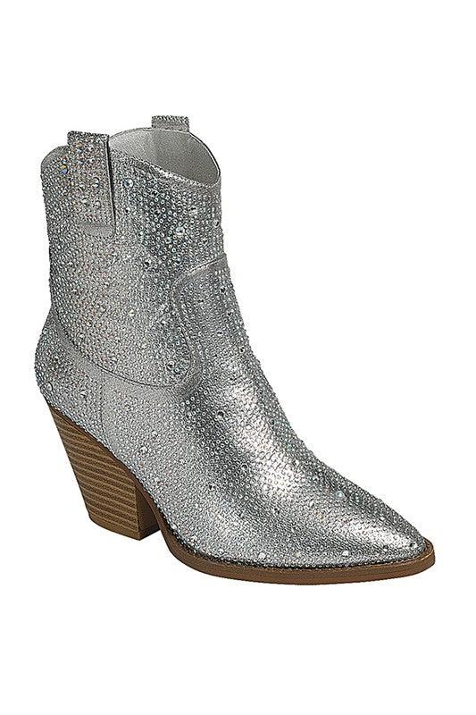 RIVER - 01 - RHINESTONE WESTERN BOOTS - Happily Ever Atchison Shop Co.
