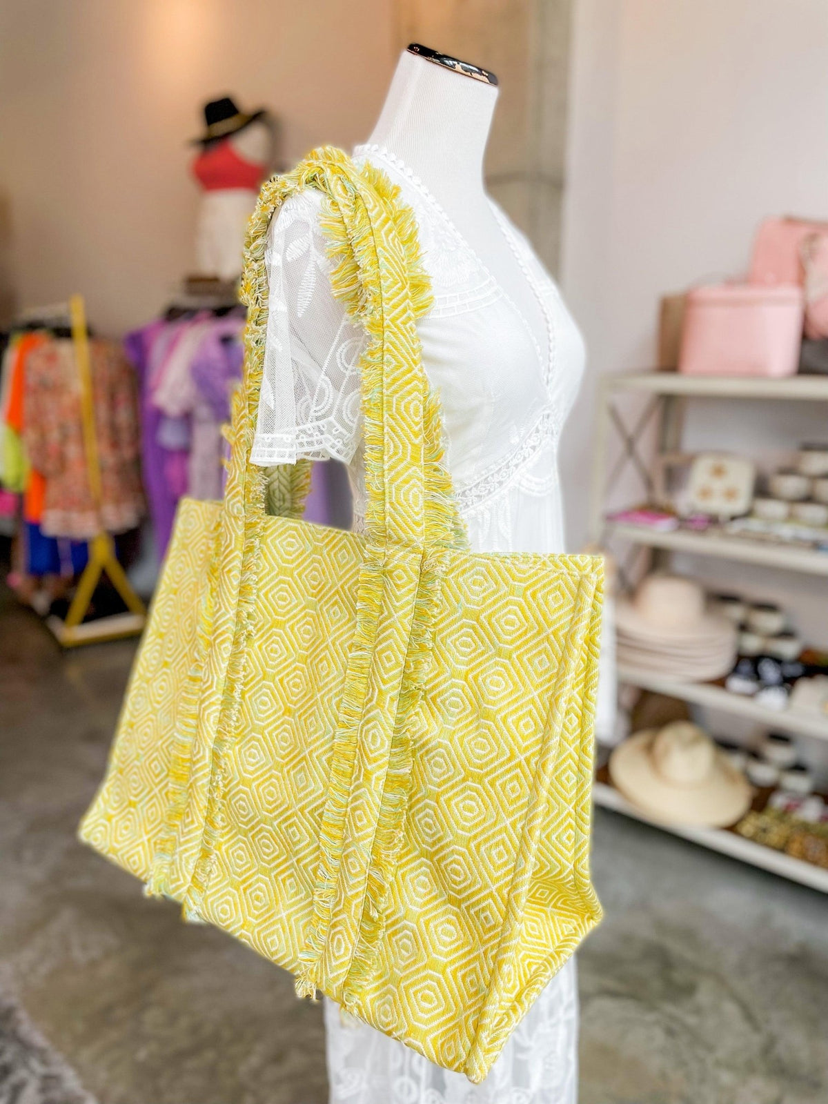 Rosemary Beach Large Tote Bag - Happily Ever Atchison Shop Co.