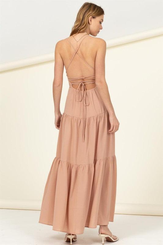 Said Yes Tiered Maxi Dress - Happily Ever Atchison Shop Co.