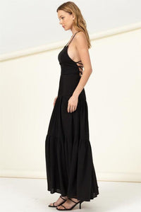 Said Yes Tiered Maxi Dress - Happily Ever Atchison Shop Co.