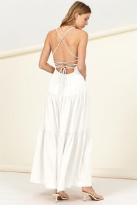 Said Yes Tiered Maxi Dress - Happily Ever Atchison Shop Co.