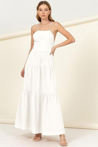 Said Yes Tiered Maxi Dress - Happily Ever Atchison Shop Co.