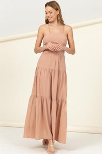 Said Yes Tiered Maxi Dress - Happily Ever Atchison Shop Co.