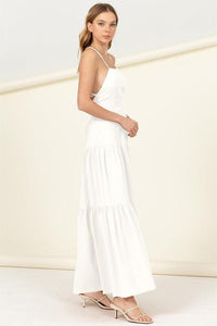 Said Yes Tiered Maxi Dress - Happily Ever Atchison Shop Co.