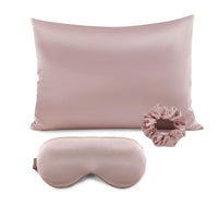 Satin Pillowcase Sleep Mask Scrunchie Gift Set - Happily Ever Atchison Shop Co.