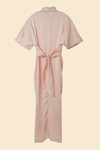 Satin Wrap Maxi Dress - Happily Ever Atchison Shop Co.