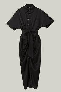 Satin Wrap Maxi Dress - Happily Ever Atchison Shop Co.