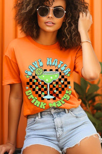 Save Water Drink Margs Graphic T Shirts - Happily Ever Atchison Shop Co.