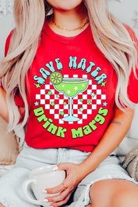 Save Water Drink Margs Graphic T Shirts - Happily Ever Atchison Shop Co.