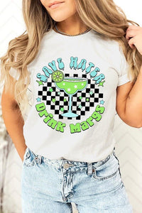 Save Water Drink Margs Graphic T Shirts - Happily Ever Atchison Shop Co.