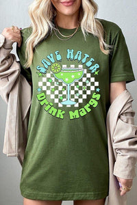 Save Water Drink Margs Graphic T Shirts - Happily Ever Atchison Shop Co.