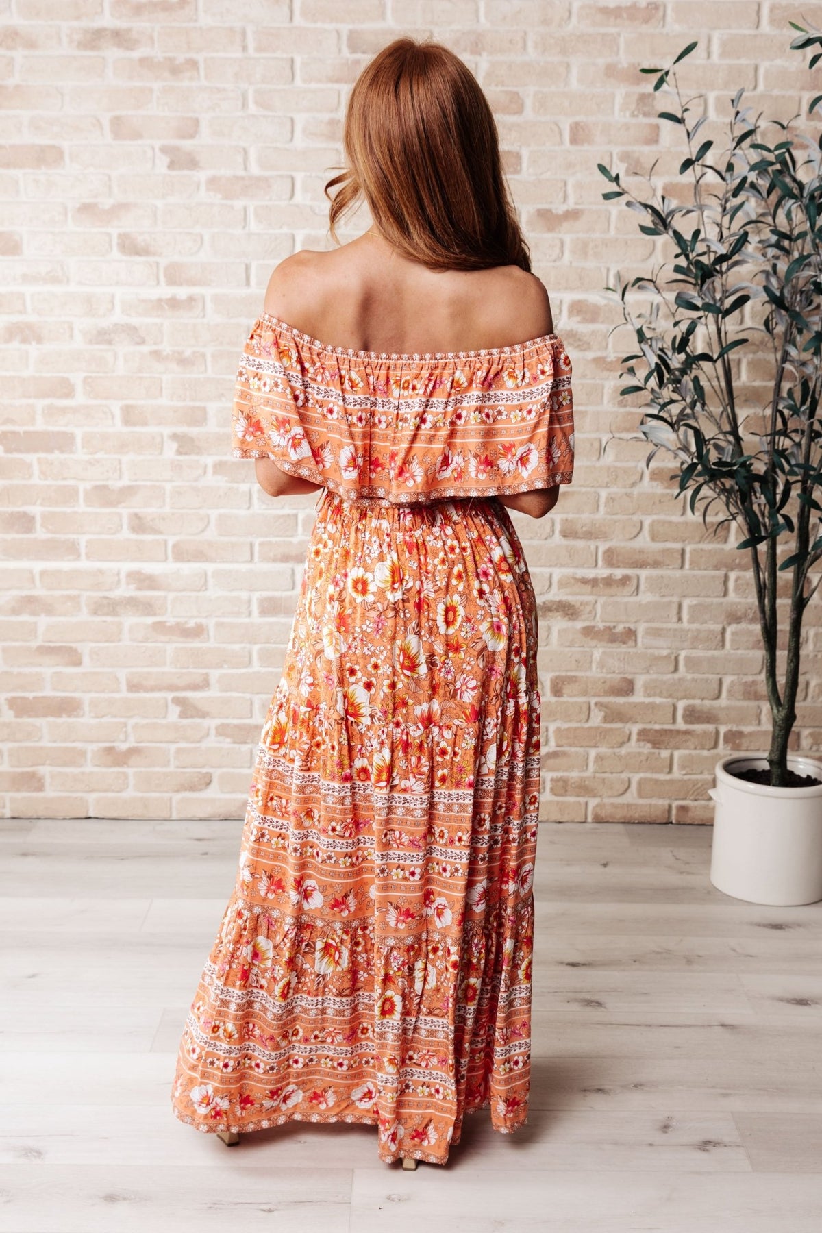 Say You Love Me Off Shoulder Dress - Happily Ever Atchison Shop Co.