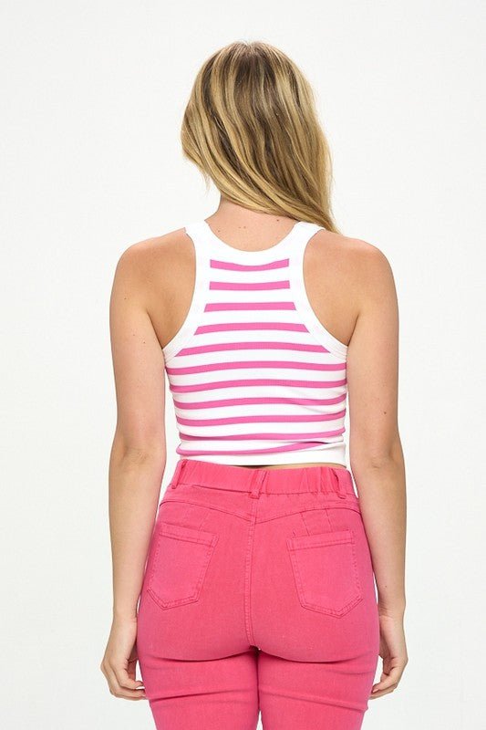 Seamless Active Basic Tank Top Ribbed - Happily Ever Atchison Shop Co.