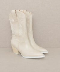 Sephira - Oasis Society Embroidered Short Boot - Happily Ever Atchison Shop Co.